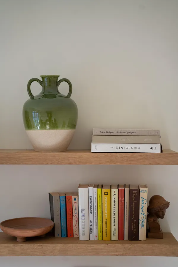 Rosalba Vase 33 Grøn/Creme