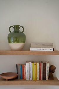 Rosalba Vase 33 Grøn/Creme