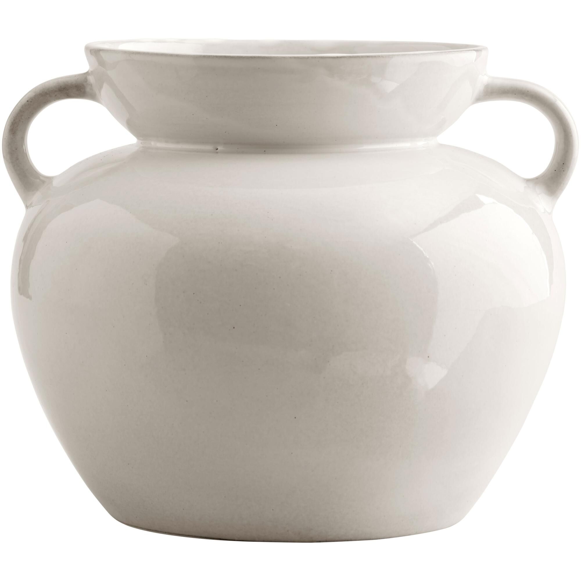 Nash Vase 21,5 Off-white