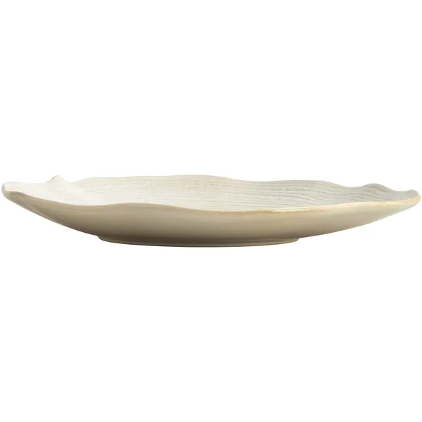 Wood Platte 39 Grau/Creme
