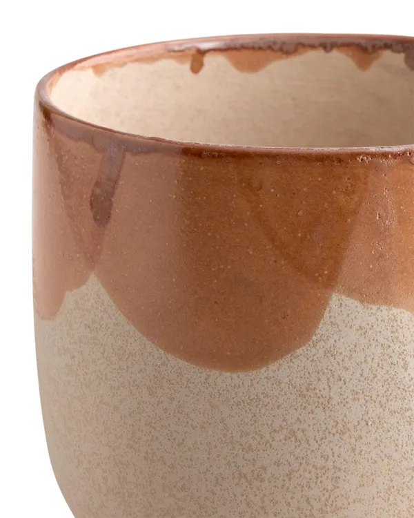 Nougat Jar 15 Orange/Yellow/Cream