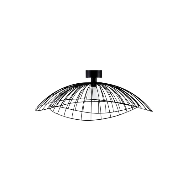 Ray 86 Wall/ Ceiling Light Black