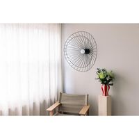 Ray 86 Wall/ Ceiling Light Black