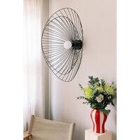 Ray 86 Wall/ Ceiling Light Black