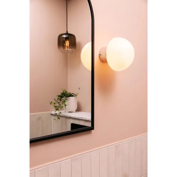 Fungo 16 Wall/ Ceiling Light White/ Chrome