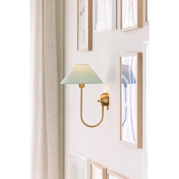 Iris Wall Lamp Green