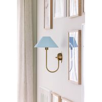 Iris Wall Lamp Down Blue