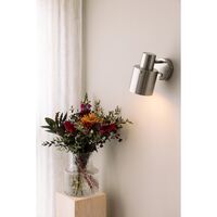 Clark 1 Wandlamp Borstad Staal