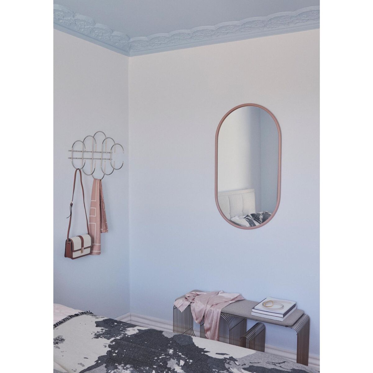 ANGUI Mirror H100 Rose