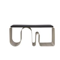 CURVA Bench L100 Silver