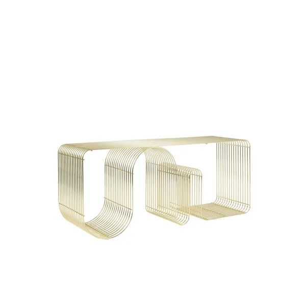 CURVA Bench L100 Gold