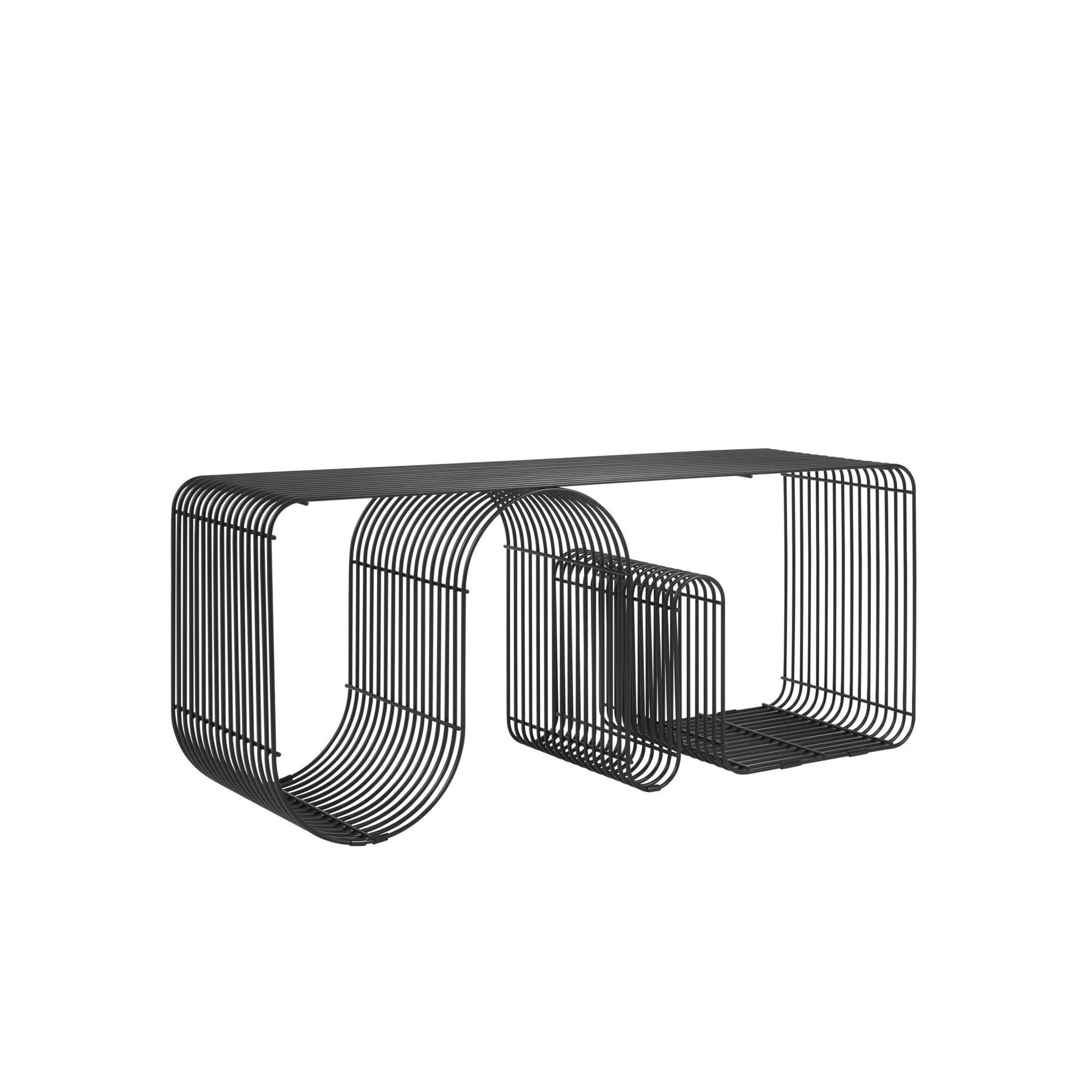 CURVA Bank L100 Schwarz