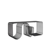 Banc CURVA L100 Noir