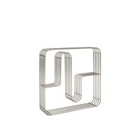 CURVA Shelf Display Square Silver