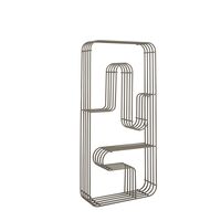 CURVA Regaldisplay Rechteckig Taupe