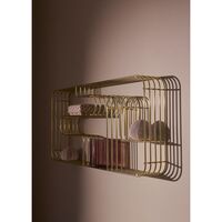 CURVA Shelf Display Rectangular Black