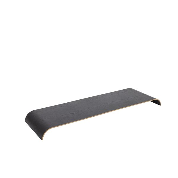 CURVA Houten Paneel Voor Plank Lang Zwart