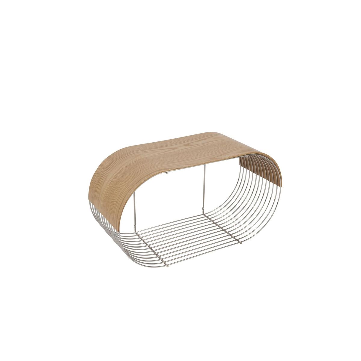 CURVA Wooden Panel For Shelf Short Oak