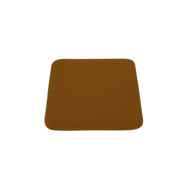 CURVA Seat Cushion For Stool Amber Bouclé