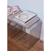 CURVA Zitkussen voor Bank Taupe Bouclé