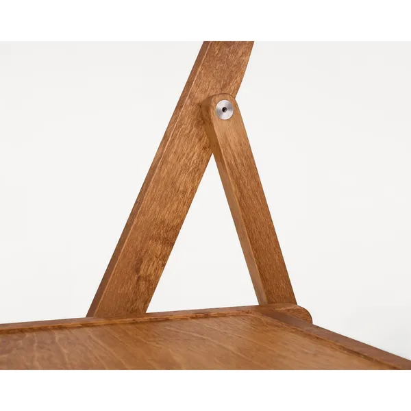 Folding Flat Folding Chair Warm Brown