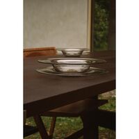Isle Flache Bowl, 2er-Set, Hell Geräuchert