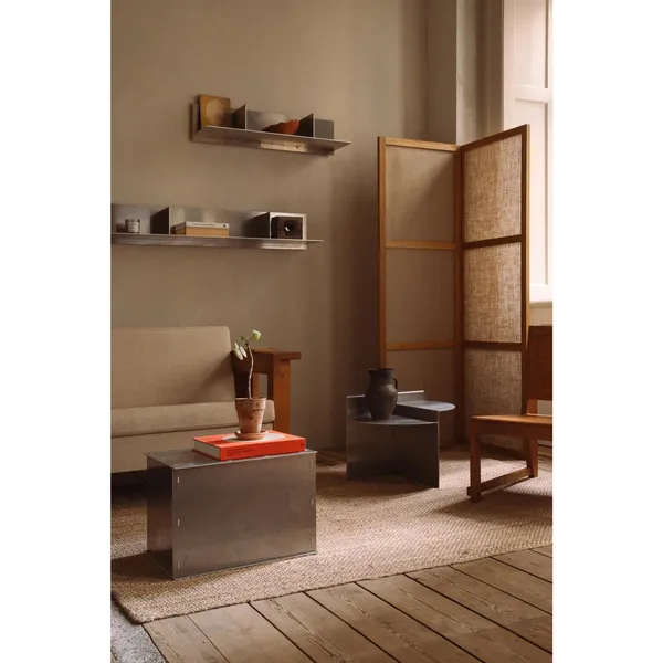 Frame Drie Panelen Kamerverdeler Natuurlijk Eiken/Linnen