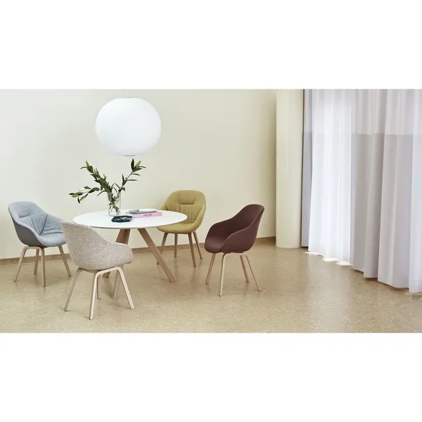 CPH20 Dining table Ø120 Deep Blue/Smokey Blue