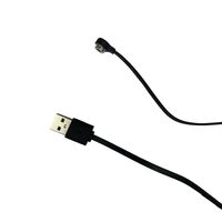 Ekstra USB-A Magnetisk Kabel for VP9/SC52/SC53/MF1/SH8/ATD7 Sort