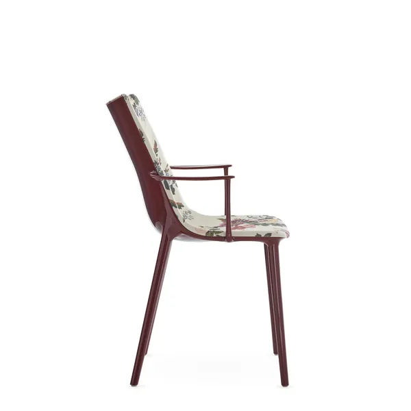 HHH Dining Table Chair Burgundy/ Dragonfly