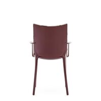 HHH Dining Table Chair Burgundy/ Dragonfly