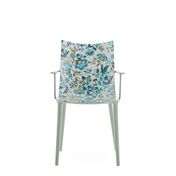 HHH Dining Chair Green/ Cream