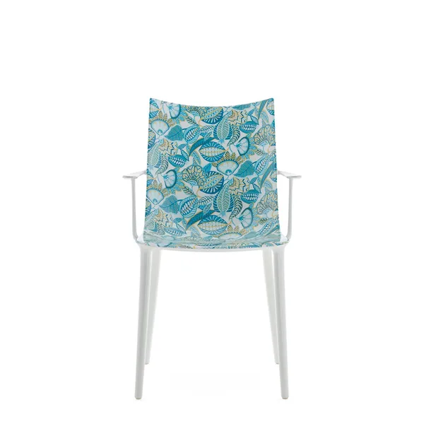 HHH Dining Chair White/Lapis