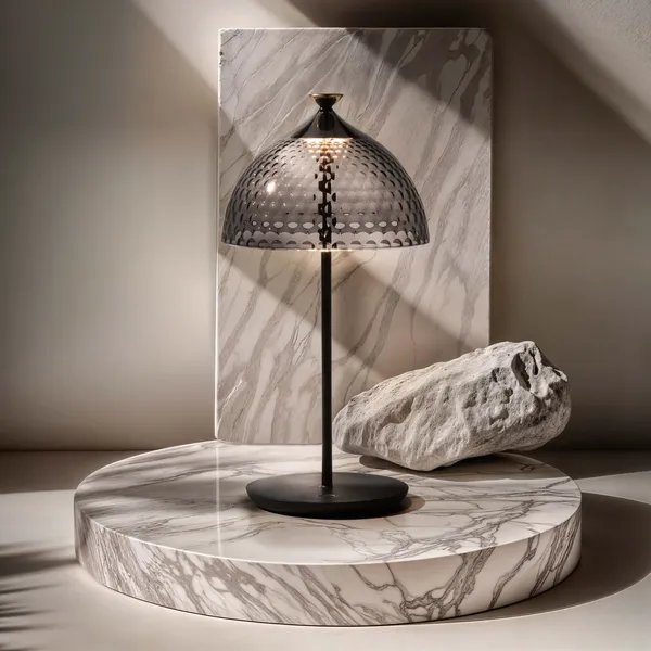 PUMO Table Lamp Transparent/ White