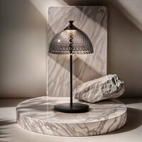 PUMO Table Lamp Amber/ Brick Red