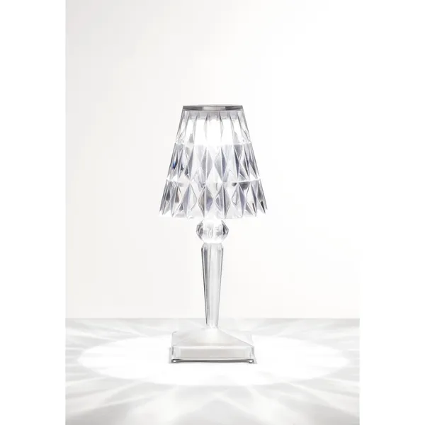 BATTERY Tragbare Lampe Kristall