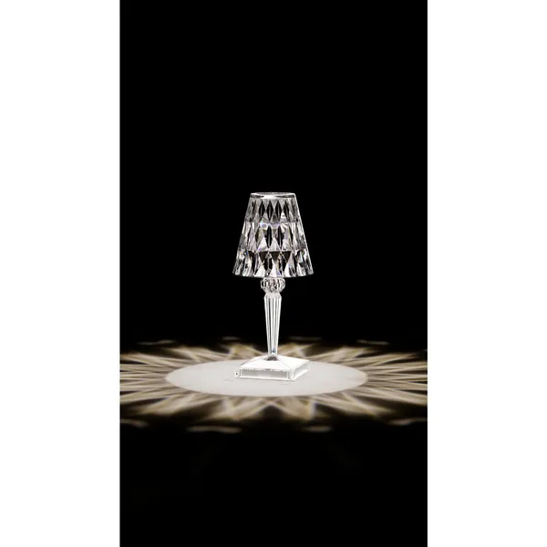 BATTERY Tragbare Lampe Kristall
