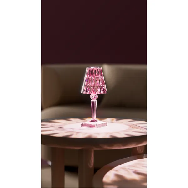 BATTERY Tragbare Lampe Rosa