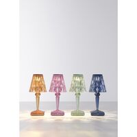 BATTERY Tragbare Lampe Rosa