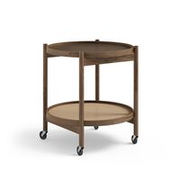 Bølling Tabletttisch Ø60 Räuchereiche mit Platten in Beige/ Braun