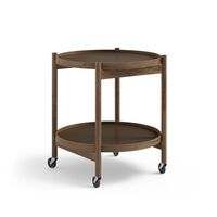 Bølling Tabletttisch Ø60 Räuchereiche mit Platten in Beige/ Braun