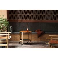 Bølling Tablett Ø50 Eiche mit Furnierplatten