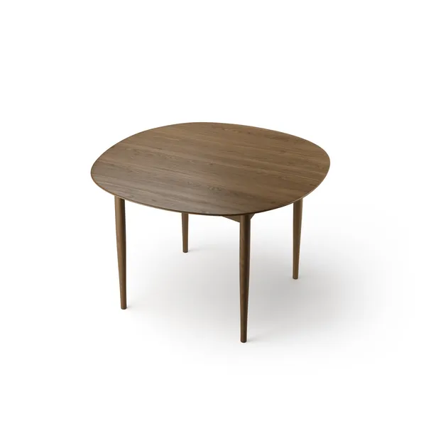 Jari Dining Table Ø120 Smoked Oak