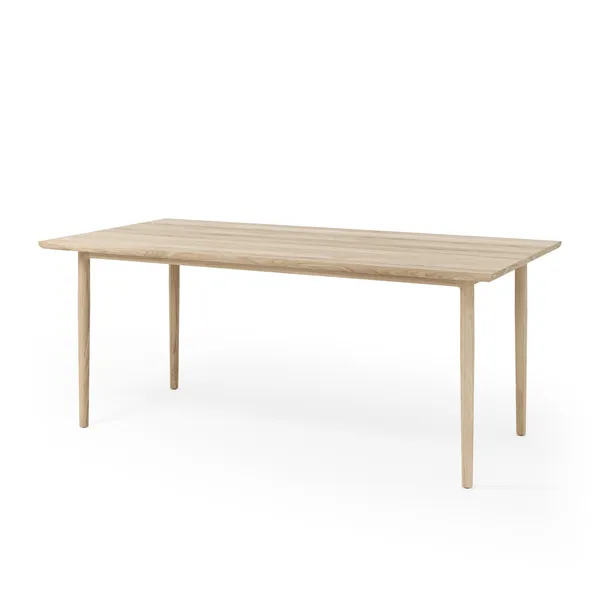 Arv Eettafel 90 x 180 cm Eiken Wit Geolied