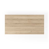 Arv Eettafel 90 x 180 cm Eiken Wit Geolied