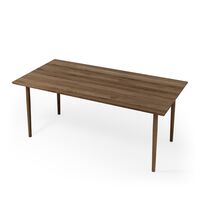 Arv Spisebord 90 x 180 cm Røget Egetræ