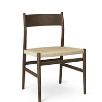 Røget eg / Med solid ryg