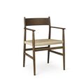 Smoked oak / With solid back