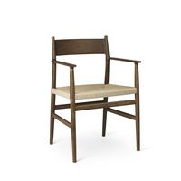 Smoked oak / With solid back