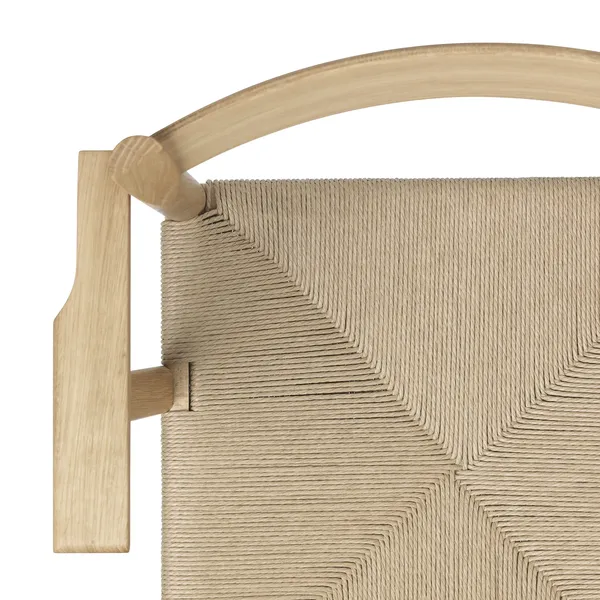 F-Dining Chair With Armrest Oak